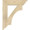 Ekena Millwork Westlake Traditional Rough Sawn Bracket, Douglas Fir, 4"W x 20"D x 24"H BKT04X20X24WTL01RDF - alternate 4